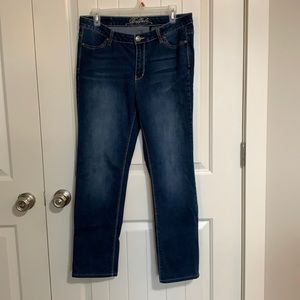 David Bitton. Buffalo. Misha. Straight leg jeans. Size 10.  Medium wash.